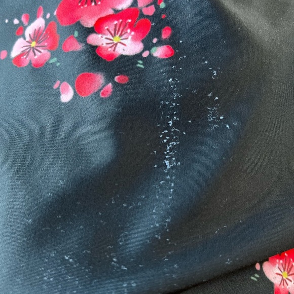 🏷️Sadie Jane Womens leotard Sz Small “the chain” style black, flowers - Picture 8 of 8